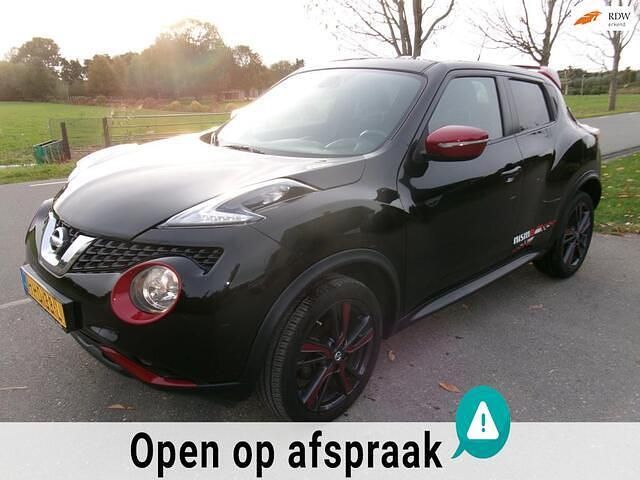 Zwart (metallic) Occasion 2016 Nissan Juke N-Connecta SUV | € 9.850 (Goede deal) - Afbeelding 1/4