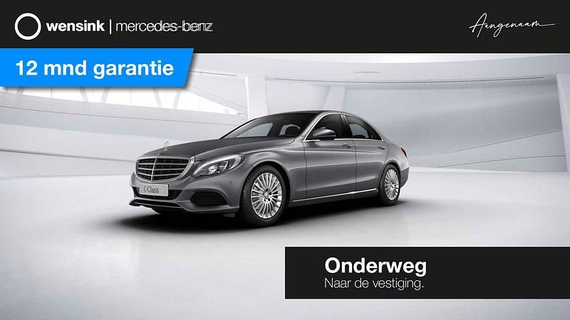 Grijs Gebruikt 2017 Mercedes C180 Ambition Sedan | € 21.850 (Goede deal) - Afbeelding 1/4