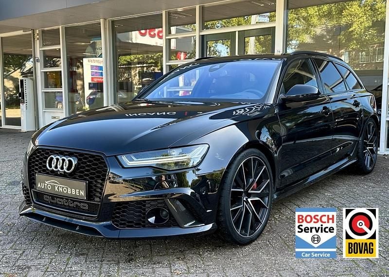 Zwart Occasion 2017 Audi RS6 Stationwagen | € 46.800 (Super prijs) - Afbeelding 1/4