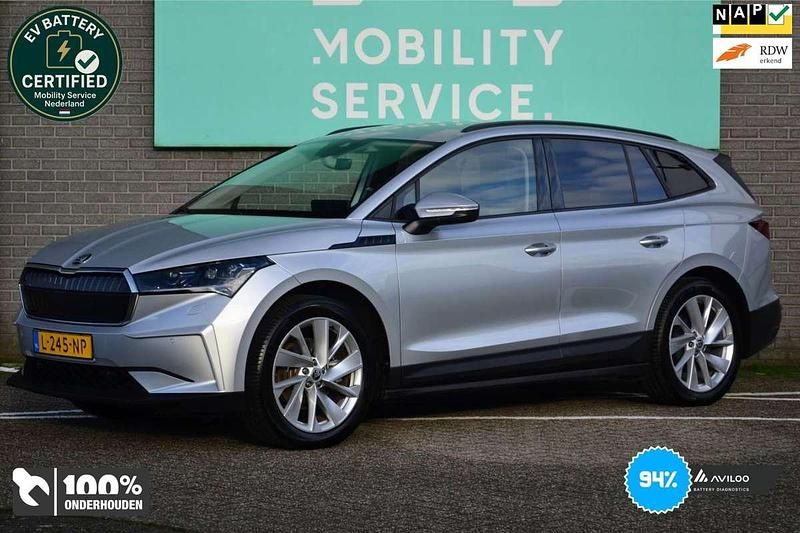 Grijs Occasion 2021 Skoda Enyaq iV First Edition SUV | € 22.964 (Eerlijke prijs) - Afbeelding 1/4