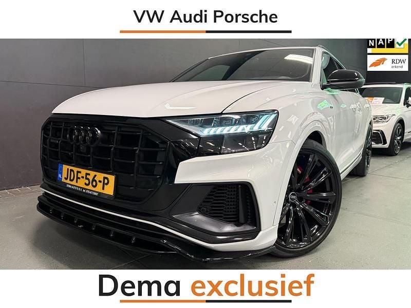 Wit Gebruikt 2021 Audi Q8 Advanced SUV | € 67.950 (Iets duurder) - Afbeelding 1/4