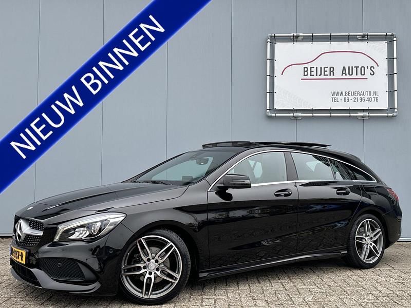 Zwart Gebruikt 2017 Mercedes CLA180 AMG Sedan | € 18.895 (Eerlijke prijs) - Afbeelding 1/4