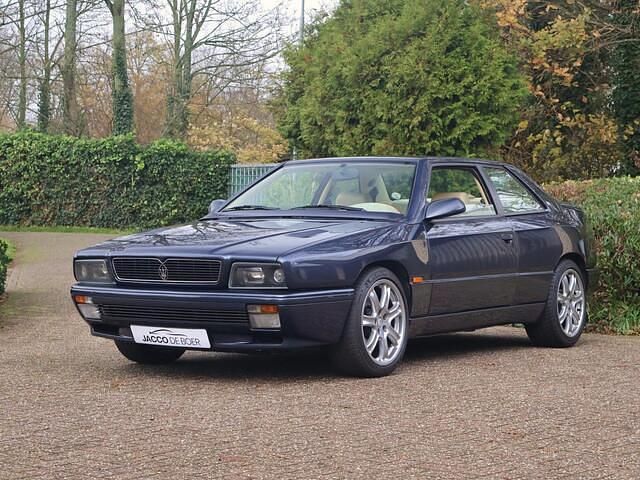Blauw Gebruikt 1994 Maserati Ghibli Coupé | € 33.500 - Afbeelding 1/4