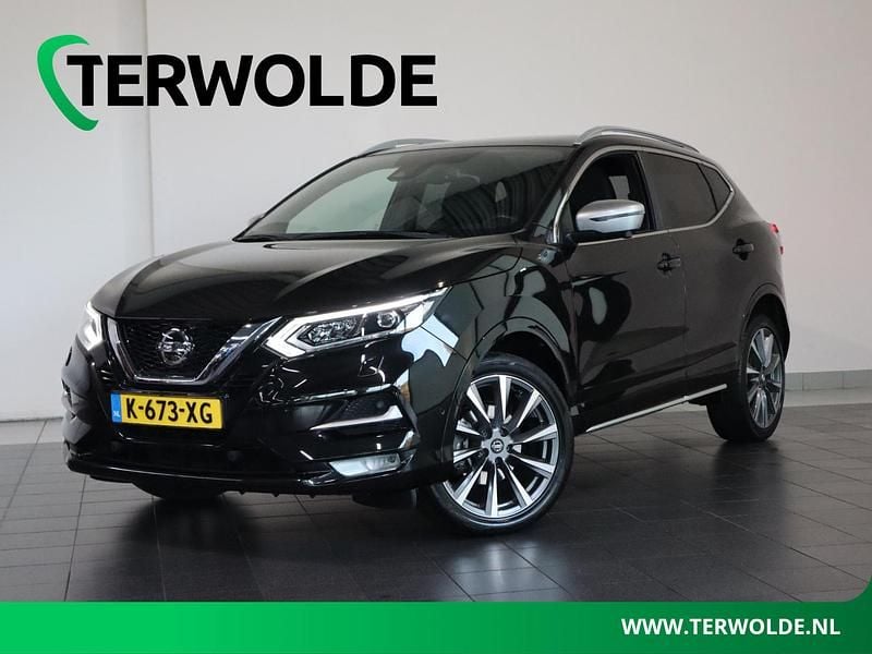 Zwart Occasion 2020 Nissan Qashqai Tekna+ SUV | € 21.840 (Eerlijke prijs) - Afbeelding 1/4