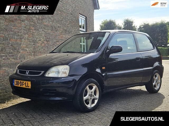 Zwart Gebruikt 1999 Honda Logo Hatchback | € 1.250 - Afbeelding 1/4