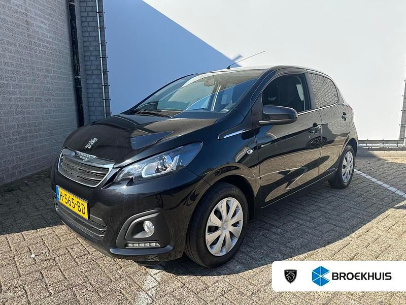 Zwart Gebruikt 2020 Peugeot 108 Active Hatchback | € 8.895 (Eerlijke prijs) - Afbeelding 1/4