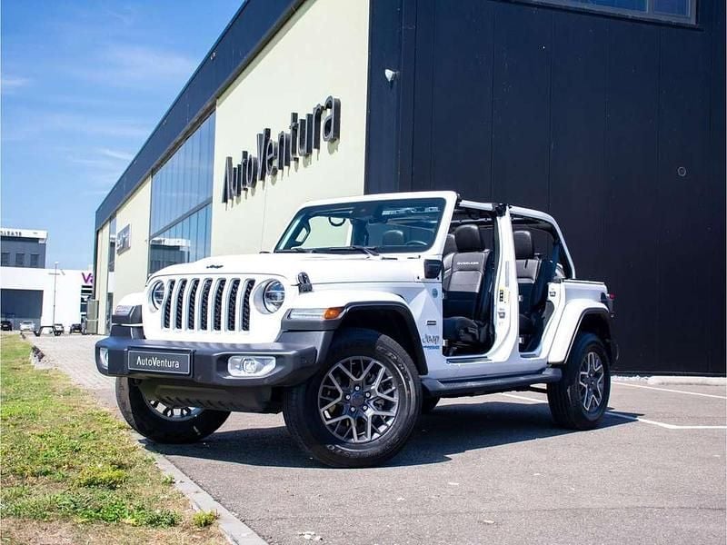 Wit Gebruikt 2023 Jeep Wrangler Unlimited Sahara SUV | € 66.950 (Super prijs) - Afbeelding 1/4