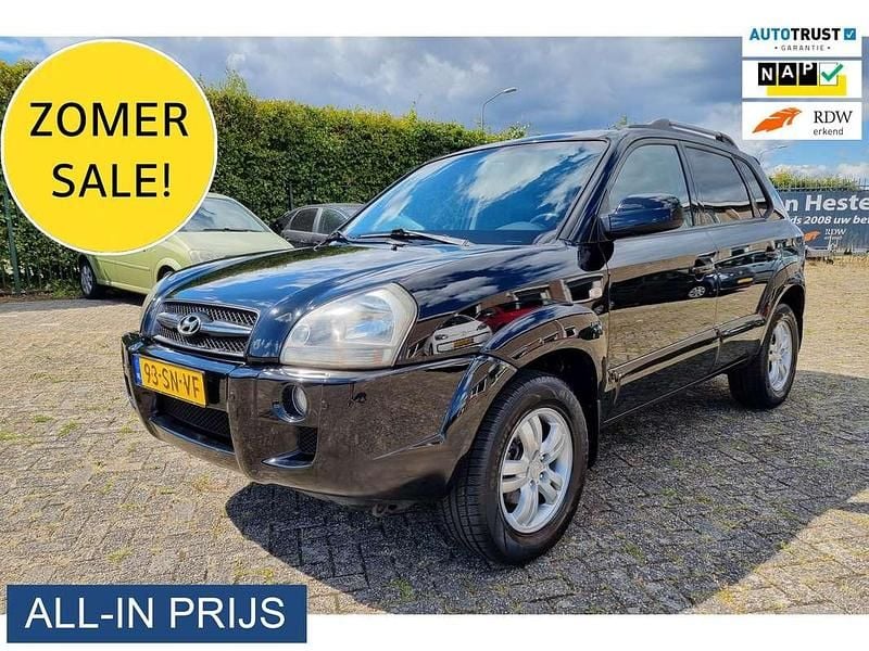 Zwart Gebruikt 2006 Hyundai Tucson Style SUV | € 2.750 (Goede deal) - Afbeelding 1/4