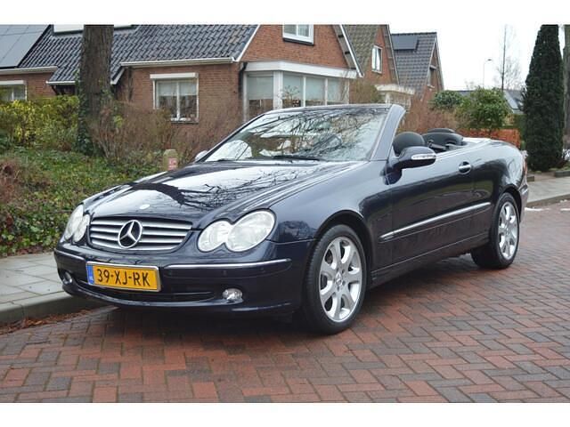 Occasion Mercedes CLK200 Avantgarde 163 PK (119 kW) 2005 Blauw Cabriolet