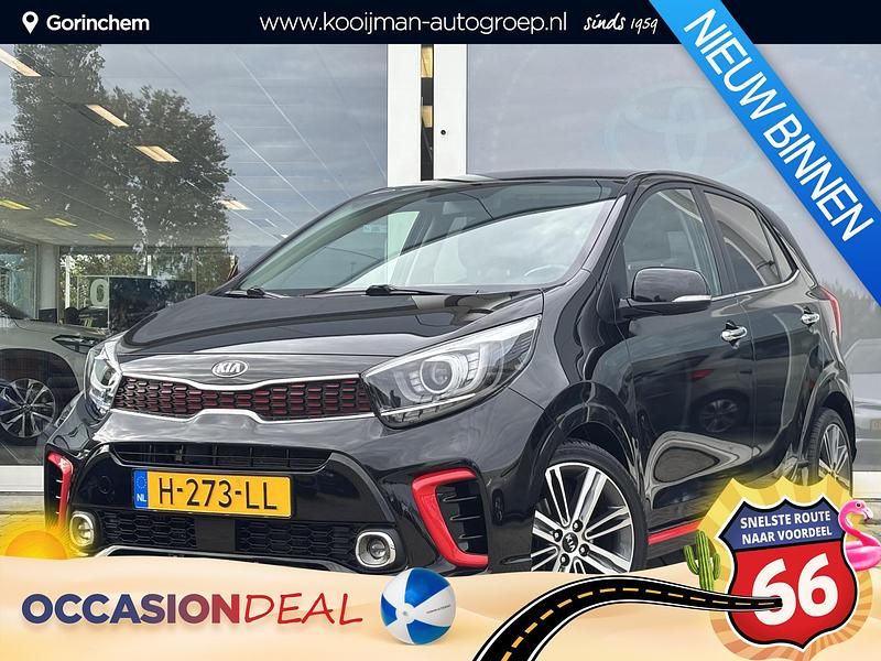 Zwart Gebruikt 2020 Kia Picanto GT-Line Hatchback | € 13.900 (Goede deal) - Afbeelding 1/4