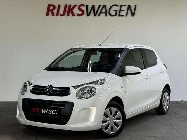 Wit Gebruikt 2018 Citroën C1 Feel Hatchback | € 7.950 (Eerlijke prijs) - Afbeelding 1/4
