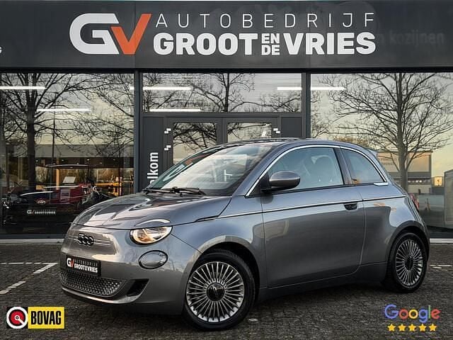Grijs Gebruikt 2023 Fiat 500e Icon Hatchback | € 18.995 (Eerlijke prijs) - Afbeelding 1/4