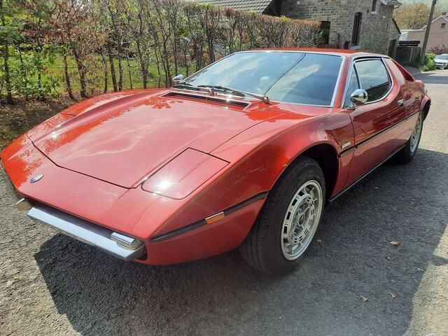 Occasion Maserati Merak 190 PK (139 kW) 1974 Rood Coupé