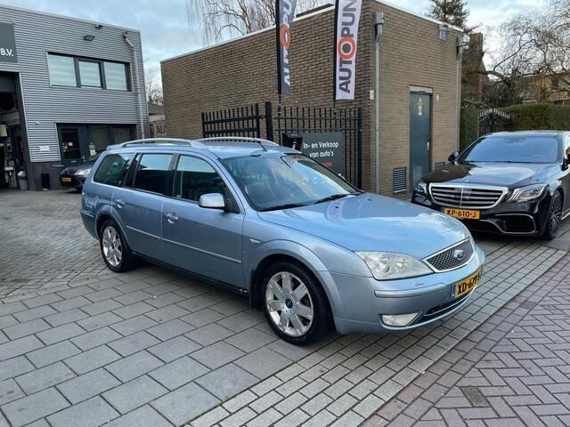 Occasion Ford Mondeo Ghia 170 PK (125 kW) 2003 Blauw, metallic lak Stationwagen