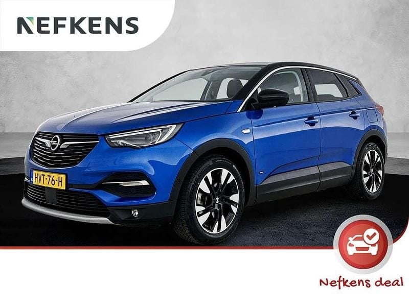 Blauw Gebruikt 2021 Opel Grandland X Ultimate SUV | € 22.400 (Goede deal) - Afbeelding 1/3
