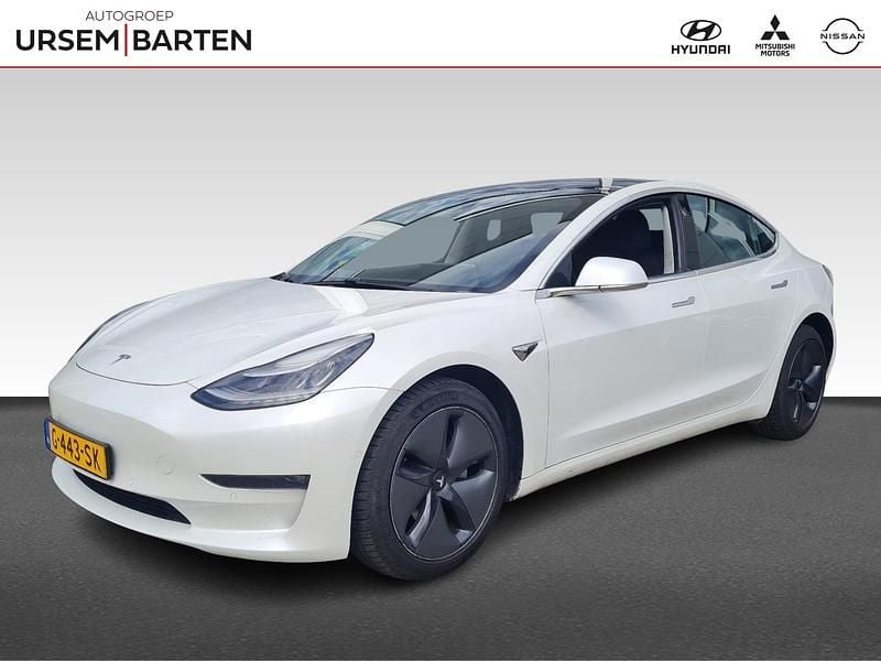 Wit Gebruikt 2019 Tesla Model 3 Long Range Sedan | € 21.930 (Eerlijke prijs) - Afbeelding 1/4
