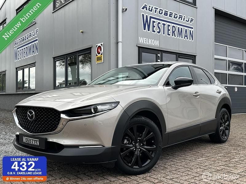 Grijs Gebruikt 2022 Mazda CX-30 Homura-Line SUV | € 27.900 (Eerlijke prijs) - Afbeelding 1/4
