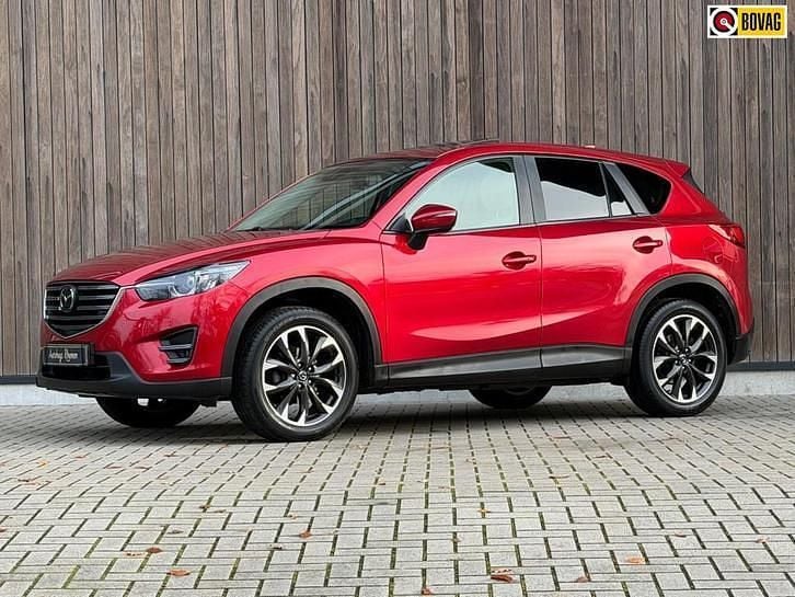 Rood Gebruikt 2015 Mazda CX-5 SUV | € 19.900 (Eerlijke prijs) - Afbeelding 1/4
