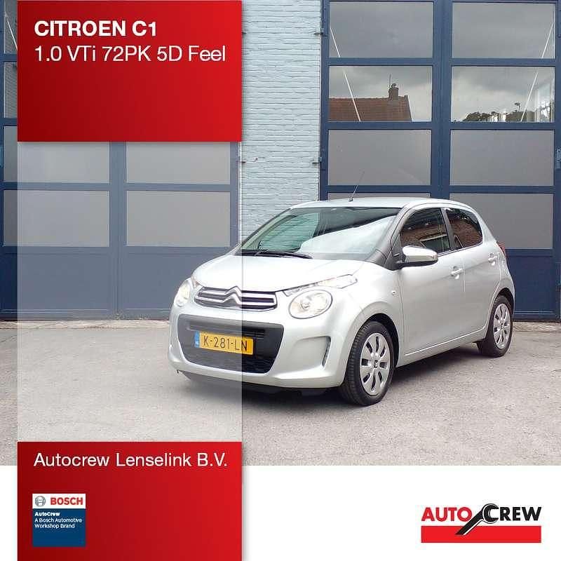 Grijs Gebruikt 2020 Citroën C1 Feel Hatchback | € 7.850 (Eerlijke prijs) - Afbeelding 1/3