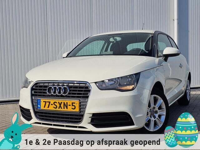 Wit Gebruikt 2012 Audi A1 Attraction Hatchback | € 3.850 (Duur) - Afbeelding 1/4