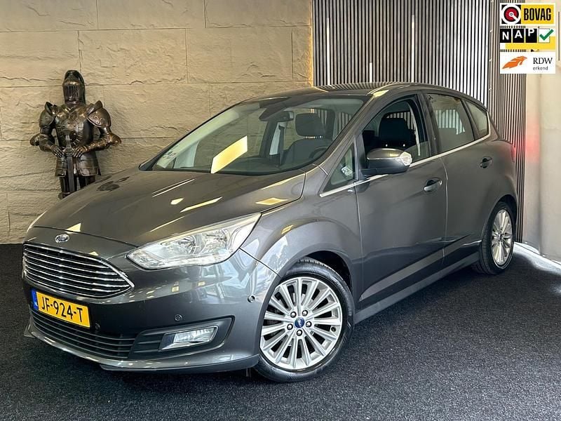 Grijs Gebruikt 2016 Ford C-MAX Titanium MPV | € 10.499 (Eerlijke prijs) - Afbeelding 1/4