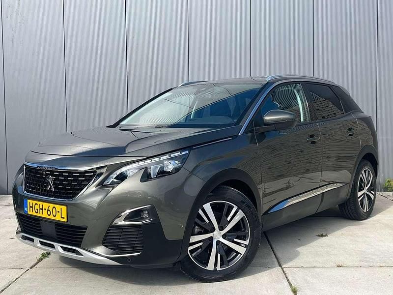 Grijs, metallic lak Gebruikt 2019 Peugeot 3008 Allure SUV | € 19.950 (Eerlijke prijs) - Afbeelding 1/4
