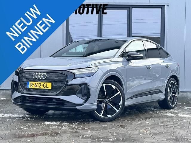 Grijs Gebruikt 2021 Audi Q4 Sportback e-tron S-Line SUV | € 29.950 (Goede deal) - Afbeelding 1/4