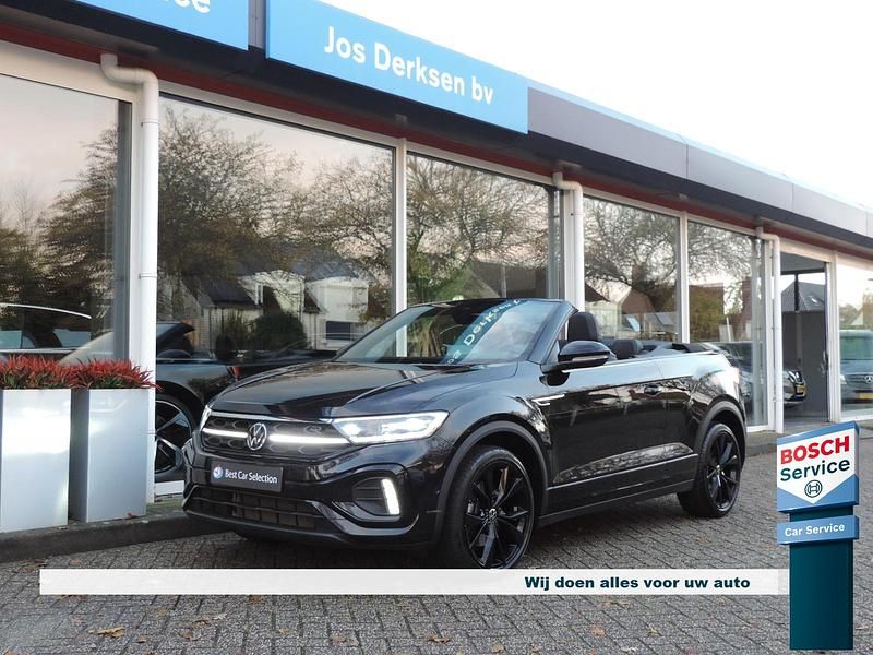 Zwart Occasion 2022 VW T-Roc Cabriolet Style Cabriolet | € 36.980 (Eerlijke prijs) - Afbeelding 1/4