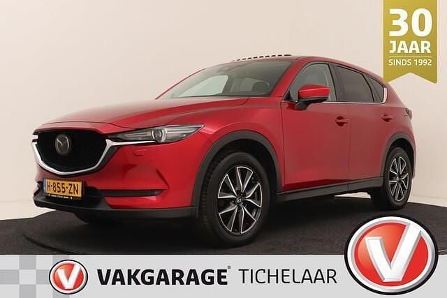 Rood Gebruikt 2017 Mazda CX-5 SUV | € 25.299 (Eerlijke prijs) - Afbeelding 1/3