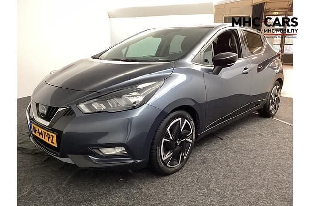 Grijs Gebruikt 2021 Nissan Micra Pack Hatchback | € 12.300 (Goede deal) - Afbeelding 1/4