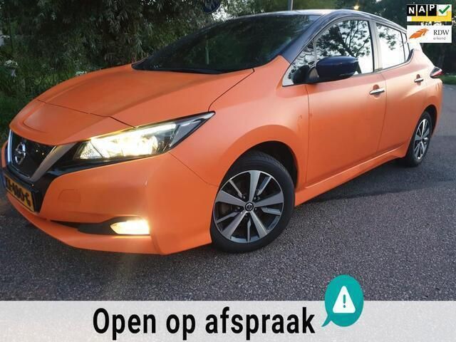 Wit Gebruikt 2019 Nissan Leaf Acenta Hatchback | € 9.999 (Goede deal) - Afbeelding 1/4