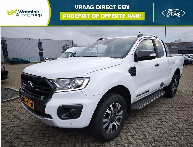 Wit Occasion 2020 Ford Ranger Wildtrack Pickup | € 30.895 (Eerlijke prijs) - Afbeelding 1/4