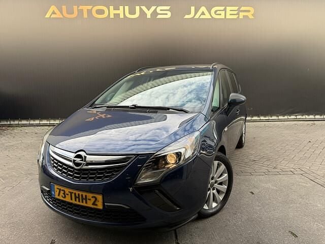 Blauw Gebruikt 2012 Opel Zafira Tourer Edition MPV | € 5.950 (Eerlijke prijs) - Afbeelding 1/4