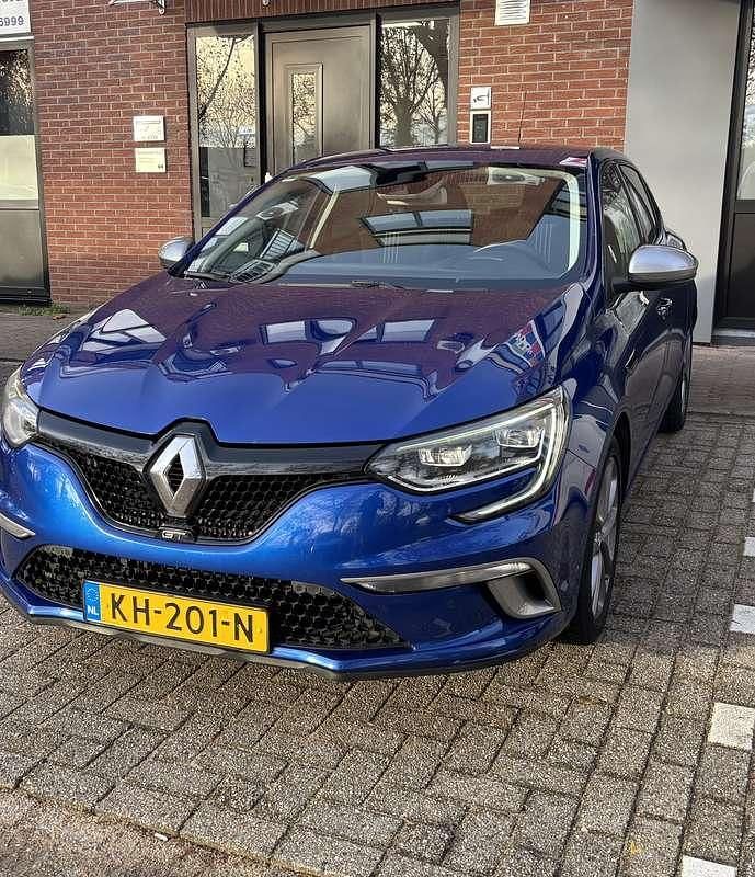 Blauw Gebruikt 2016 Renault Mégane GT Line Bose Edition Hatchback | € 12.750 (Duur) - Afbeelding 1/4