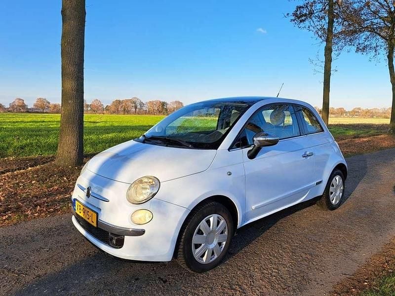 Blauw Occasion 2008 Fiat 500 Lounge Hatchback | € 2.999 (Goede deal) - Afbeelding 1/4