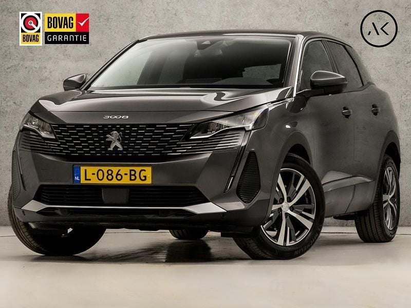 Grijs Gebruikt 2021 Peugeot 3008 Allure SUV | € 19.445 (Goede deal) - Afbeelding 1/4