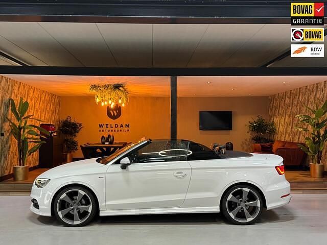 Wit Gebruikt 2015 Audi A3 Cabriolet Ambition Cabriolet | € 17.990 (Eerlijke prijs) - Afbeelding 1/4
