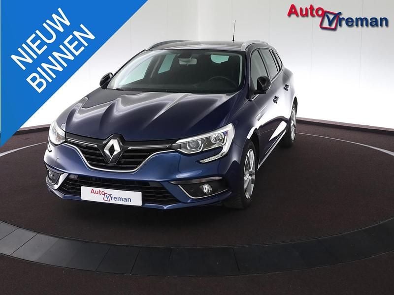 Blauw Gebruikt 2020 Renault Mégane GrandTour LIMITED Stationwagen | € 12.350 (Super prijs) - Afbeelding 1/4