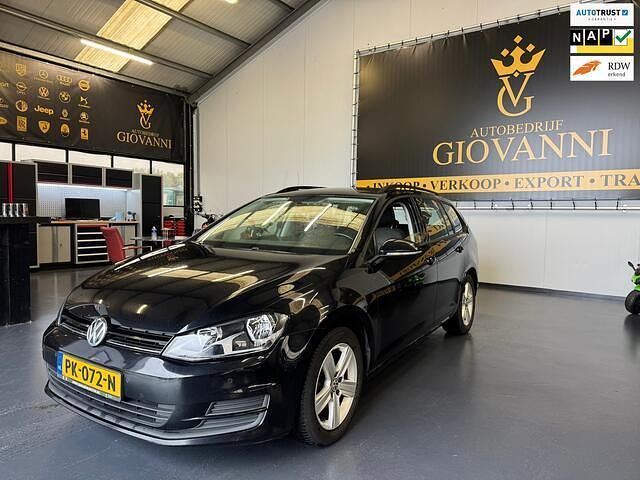 Zwart Gebruikt 2014 VW Golf VII Trendline Stationwagen | € 6.750 (Goede deal) - Afbeelding 1/4