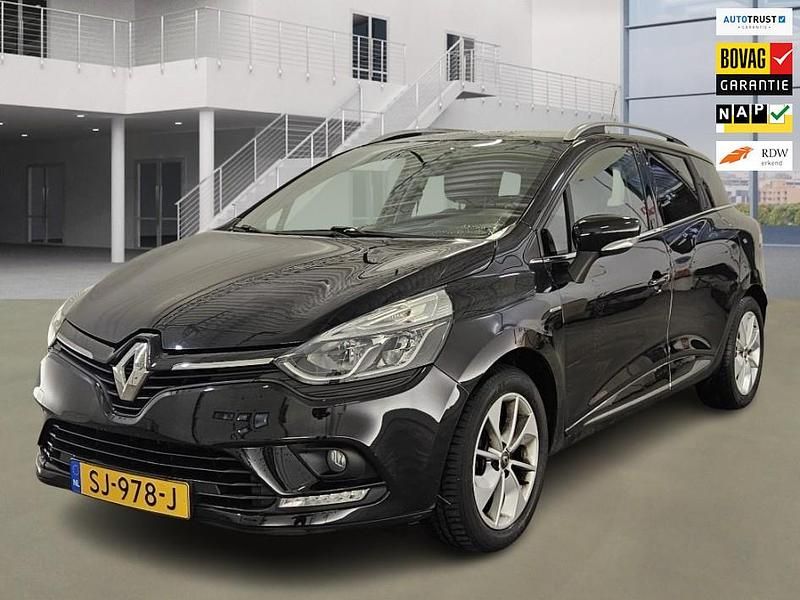 Zwart Occasion 2018 Renault Clio GrandTour LIMITED Stationwagen | € 11.750 (Iets duurder) - Afbeelding 1/4