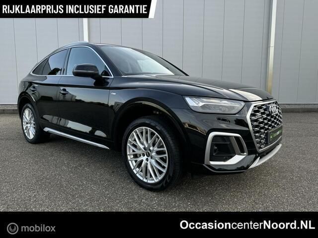 Zwart Gebruikt 2021 Audi Q5 Sportback S-Line SUV | € 44.980 - Afbeelding 1/4