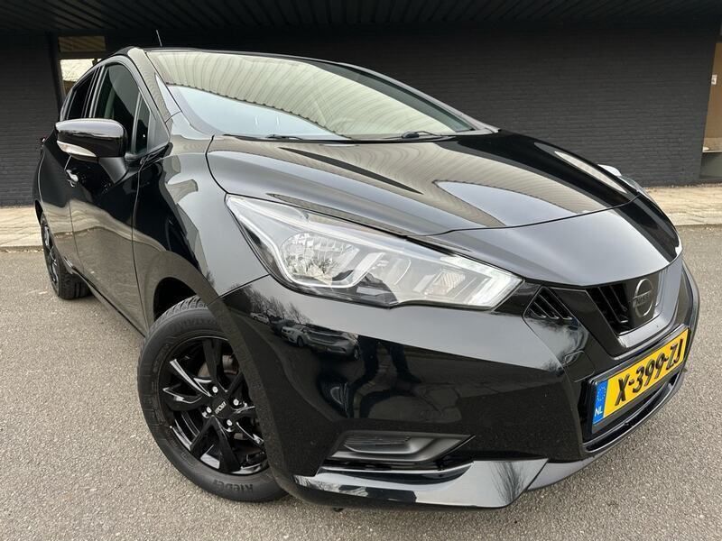 Zwart Gebruikt 2018 Nissan Micra Black Edition Hatchback | € 11.995 (Eerlijke prijs) - Afbeelding 1/4