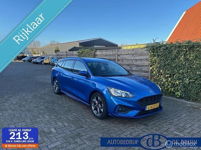 Blauw Occasion 2019 Ford Focus Business Edition Stationwagen | € 15.950 (Eerlijke prijs) - Afbeelding 1/4