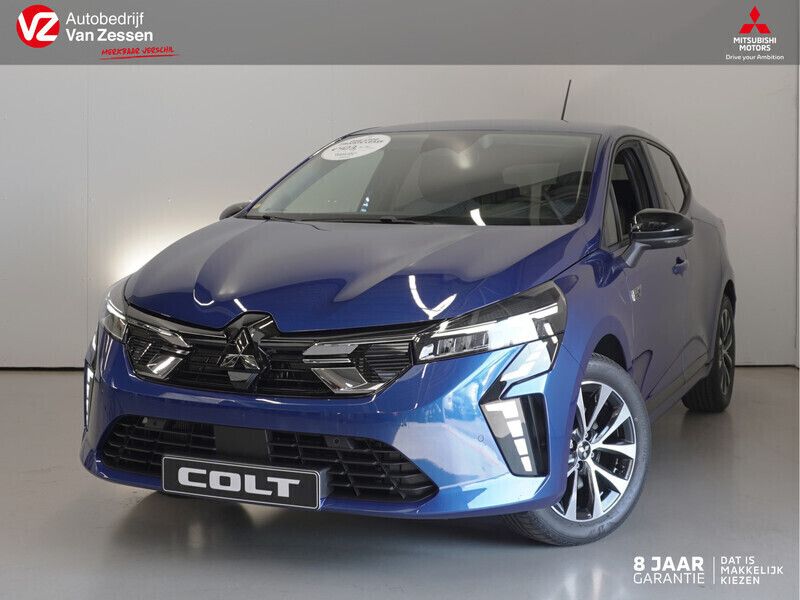 Blauw Nieuw 2025 Mitsubishi Colt Intense Hatchback | € 25.950 (Eerlijke prijs) - Afbeelding 1/4