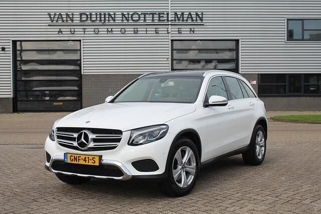 Wit Gebruikt 2018 Mercedes GLC250 Premium Plus SUV | € 31.950 (Super prijs) - Afbeelding 1/4