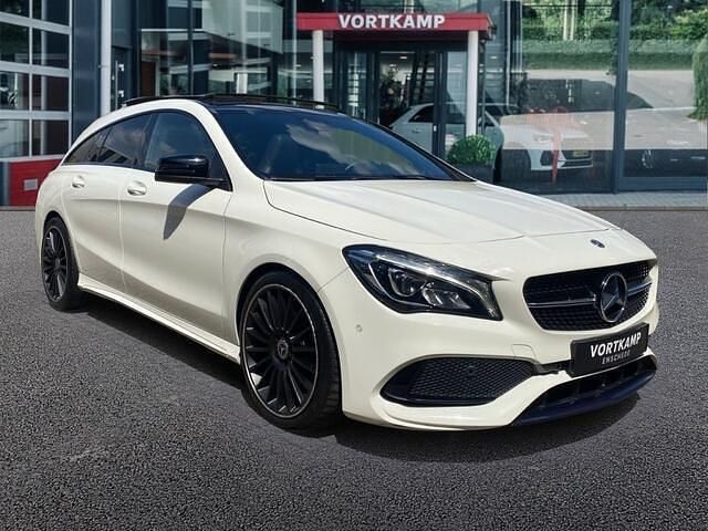 Occasion Mercedes CLA200 AMG line 157 PK (115 kW) 2017 Wit Stationwagen