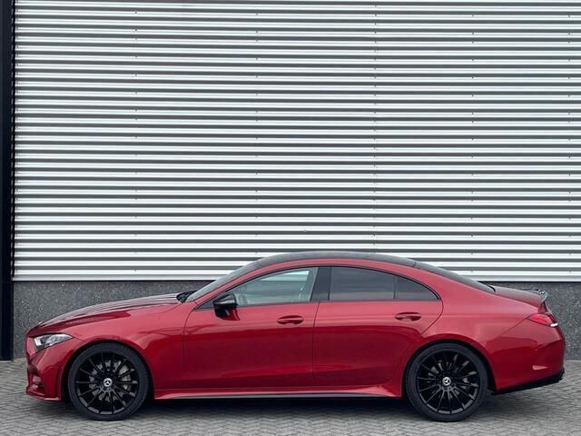 Occasion Mercedes CLS400 AMG line 340 PK (250 kW) 2018 Rood, metallic lak Sedan