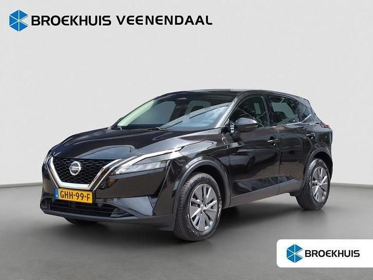 Zwart Gebruikt 2022 Nissan Qashqai Visia SUV | € 19.890 (Super prijs) - Afbeelding 1/4