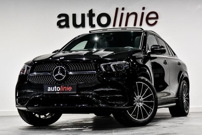 Zwart Gebruikt 2021 Mercedes GLE350 AMG Coupé | € 78.399 (Eerlijke prijs) - Afbeelding 1/4