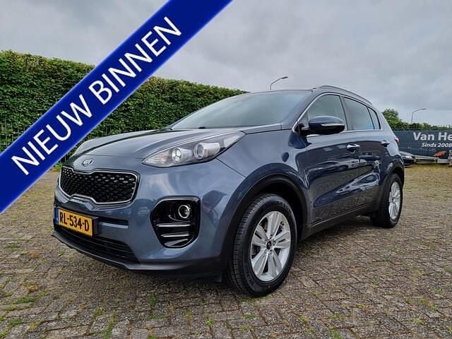 Blauw Gebruikt 2018 Kia Sportage SUV | € 11.750 (Super prijs) - Afbeelding 1/4